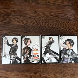 Black Butler Books 📚 Set 1,2,3,4 Anime